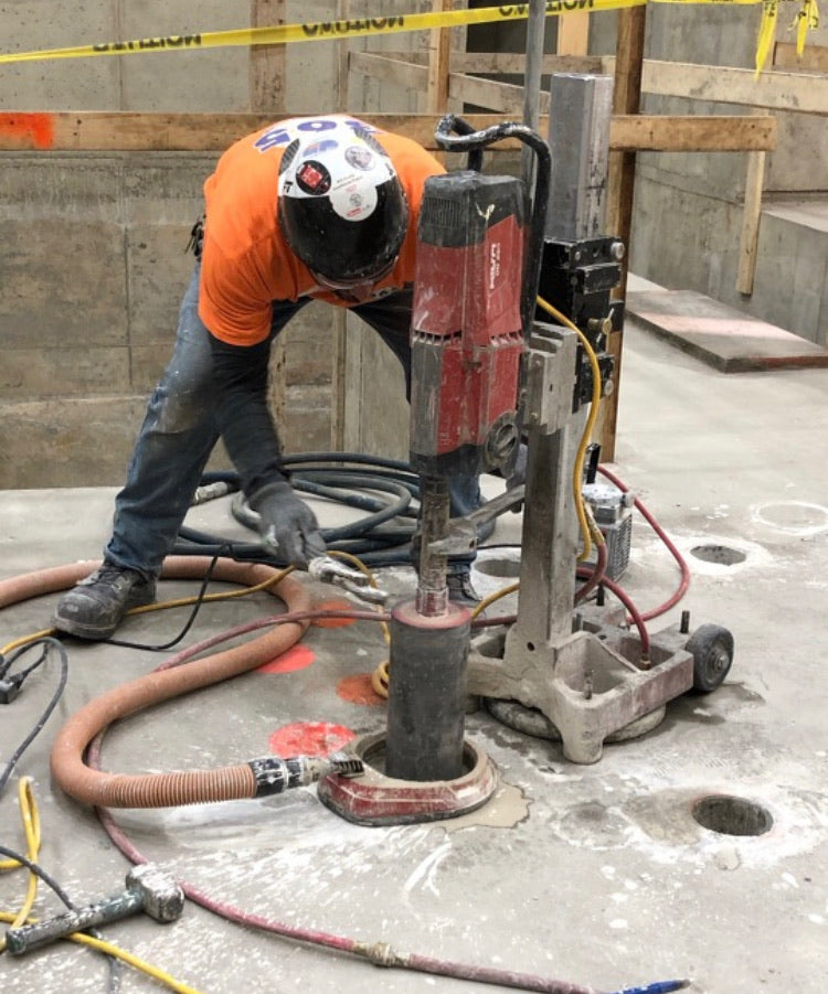 Core Drilling with our Hilti Adapters - Quick & Easy Converting to any Diamond Core Drill Machine