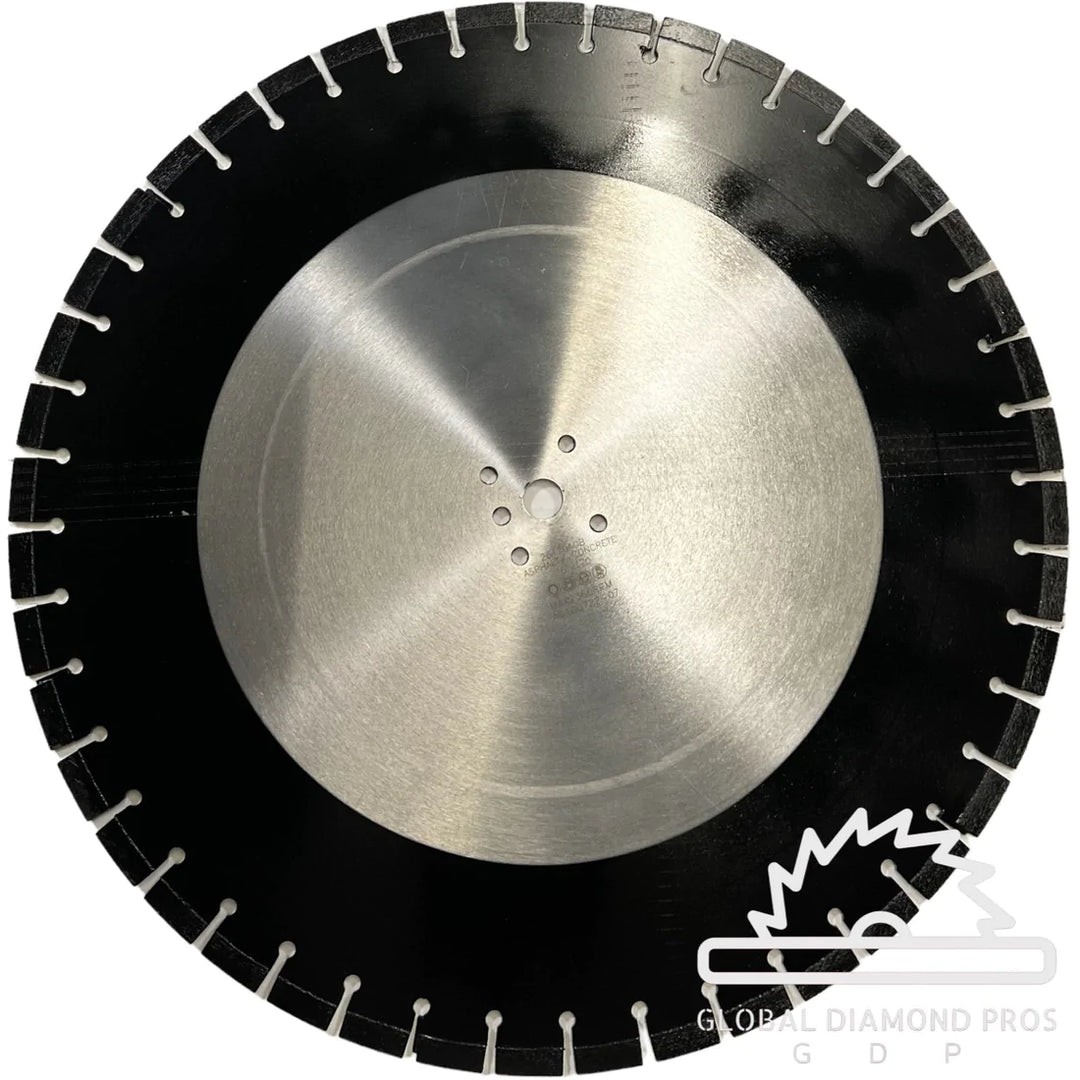 Diamond Blade Cutting Depths - Saw Blade Diameter Cutting Depth Chart - Global Diamond Pros