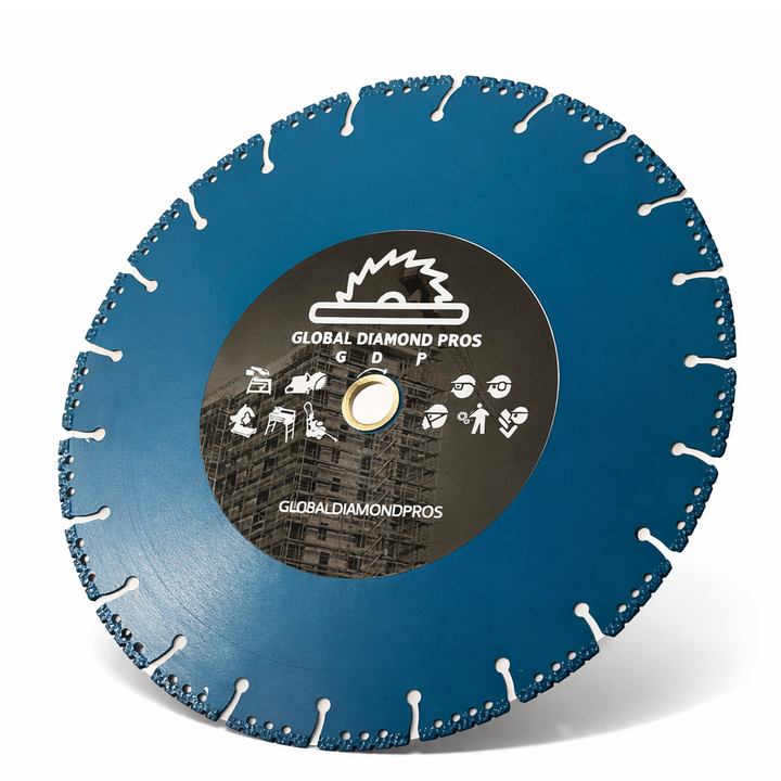 14" All Cut Fire Rescue Diamond Blade Cut All Safety Steel Cutting Demolition Diamond Saw Blade