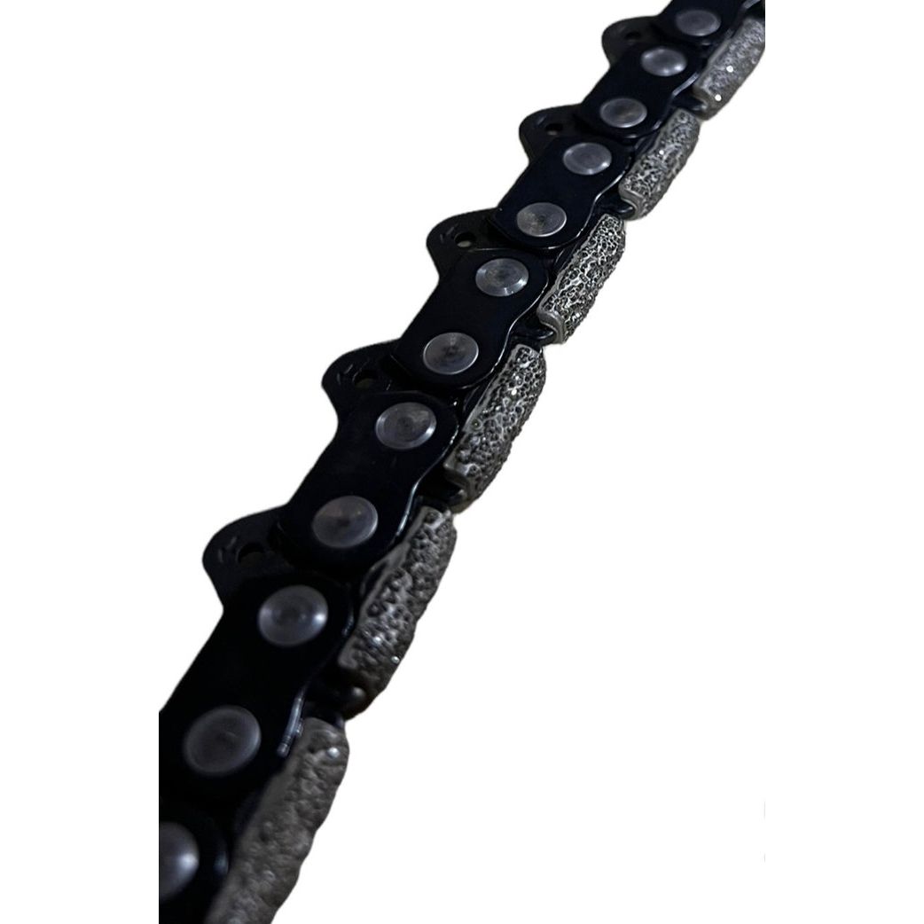 25" Ductile Iron Diamond Chain - Utility Pipe Cutting Chain - Utility Pipe Ductile Iron Cutting 25" Diamond Chain