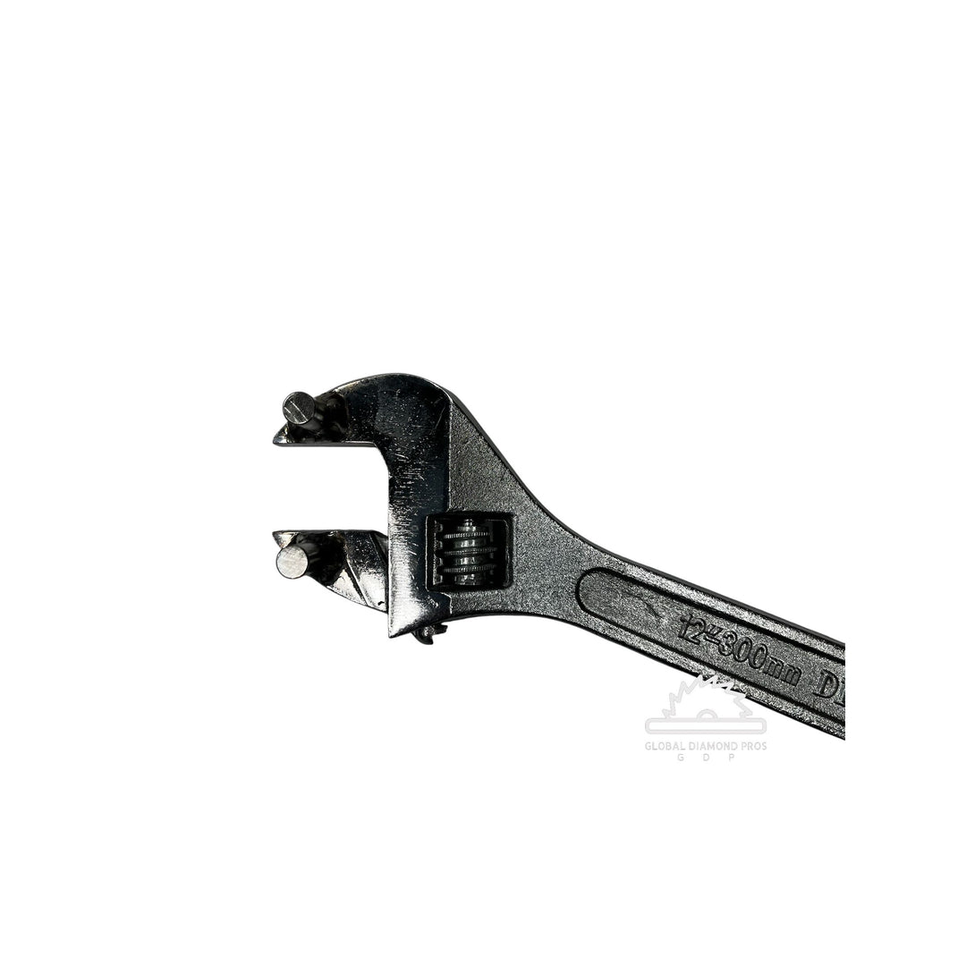 7” Premium S Segment Diamond Cup Wheel + Cup Wheel Wrench Kit Combo