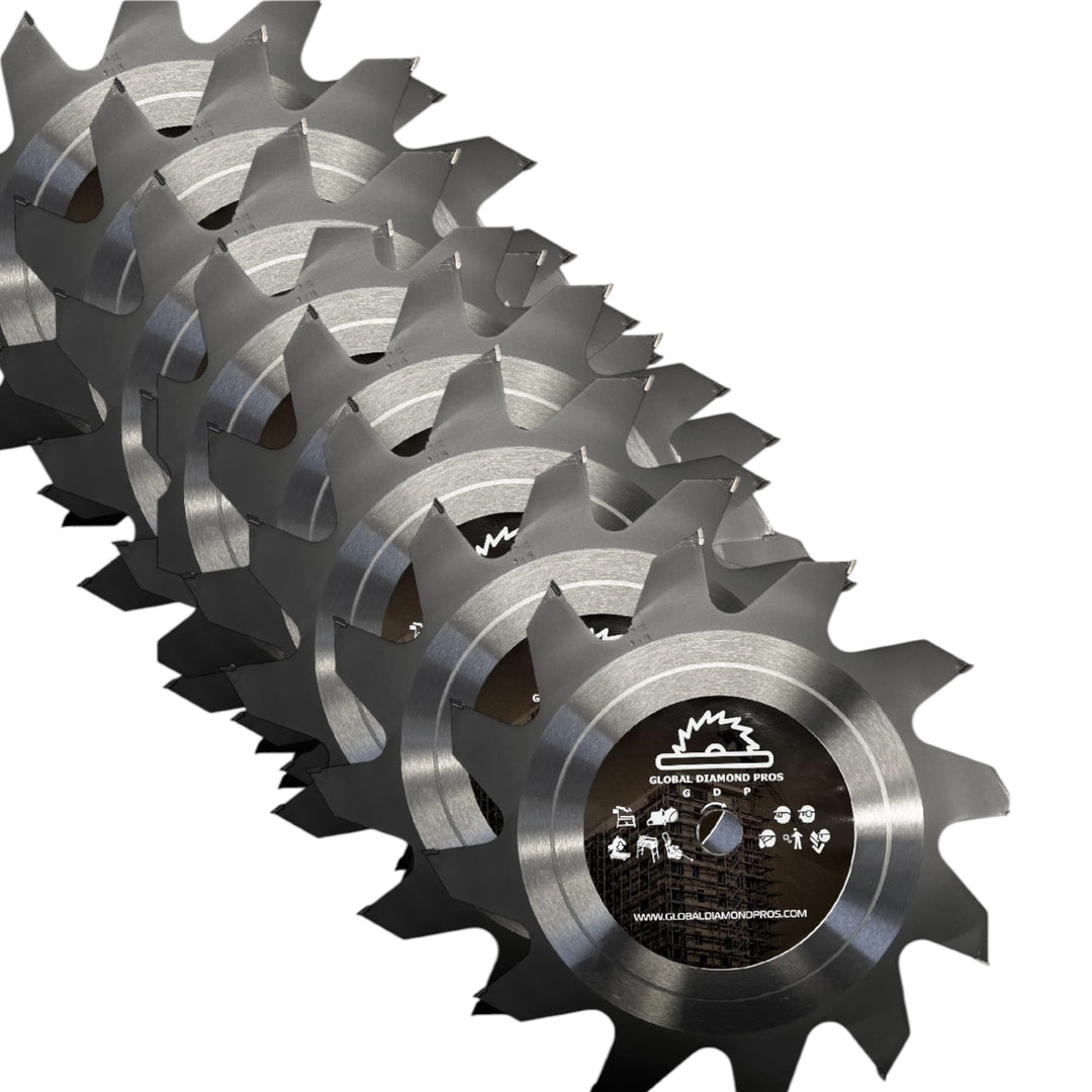 14" Carbide Blade - Roof Ventilation - Wood Cutting Saw Blade - Roots - Studs - Tipped Saw Blade - Stihl TS420 - Husqvarna K970 - 10 Pack