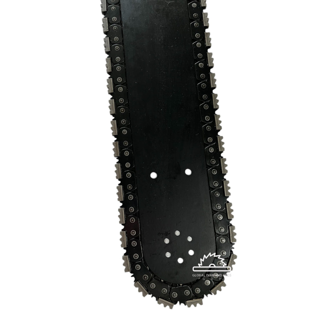 16" Diamond Chain & Guide Bar Package Concrete Chainsaw 16" Diamond Chain Bundle