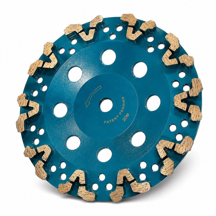 v groove cup wheel