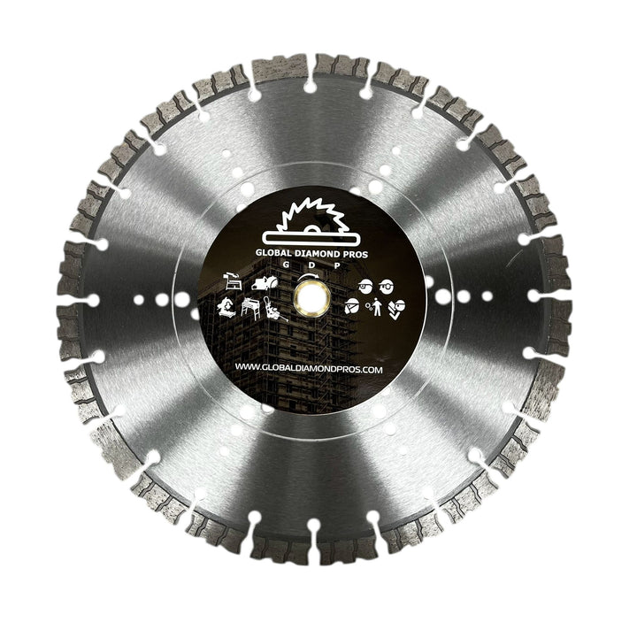 14" Diamond Blade Turbo Segments Extra Strength Performance