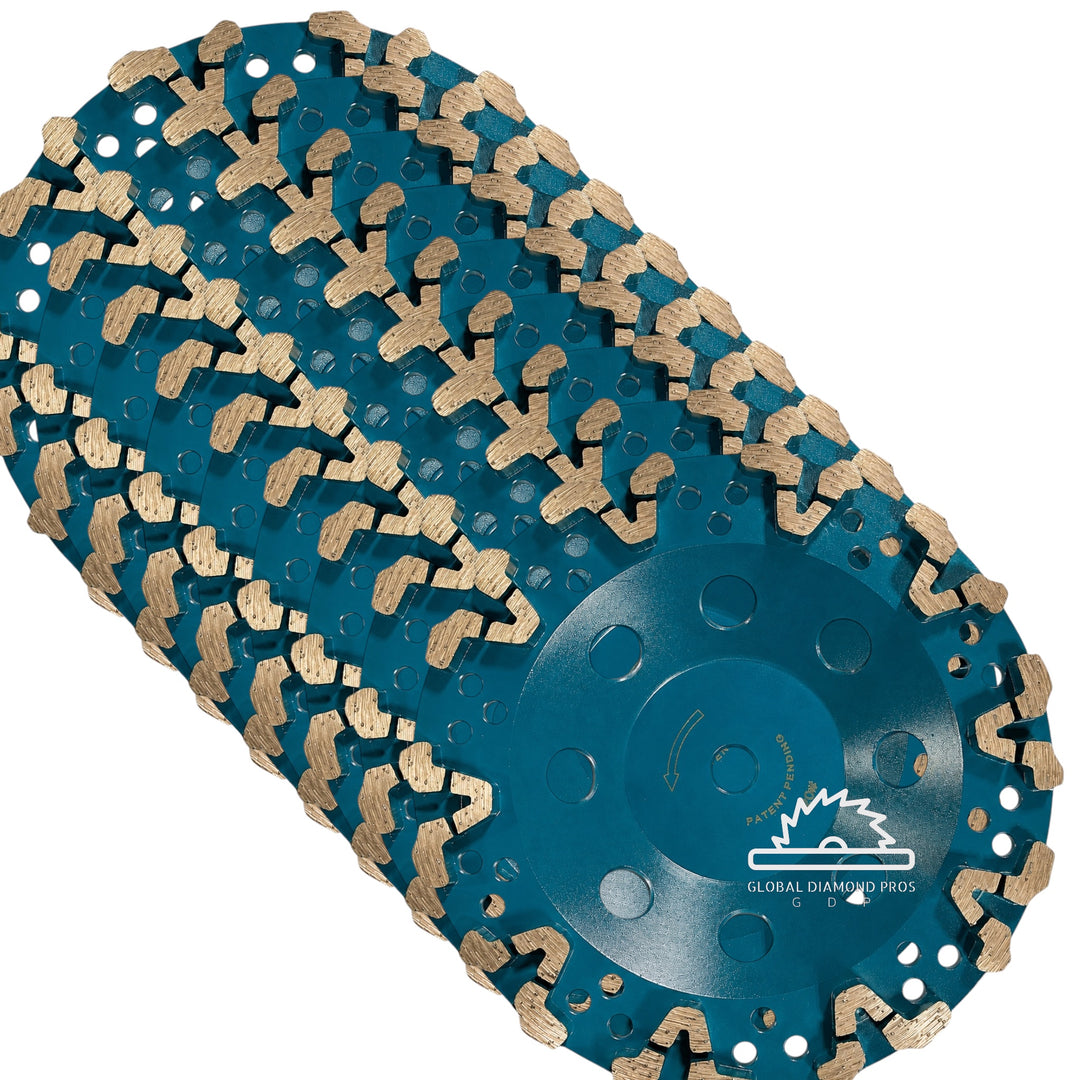  V-Shape Diamond Cup Wheel 