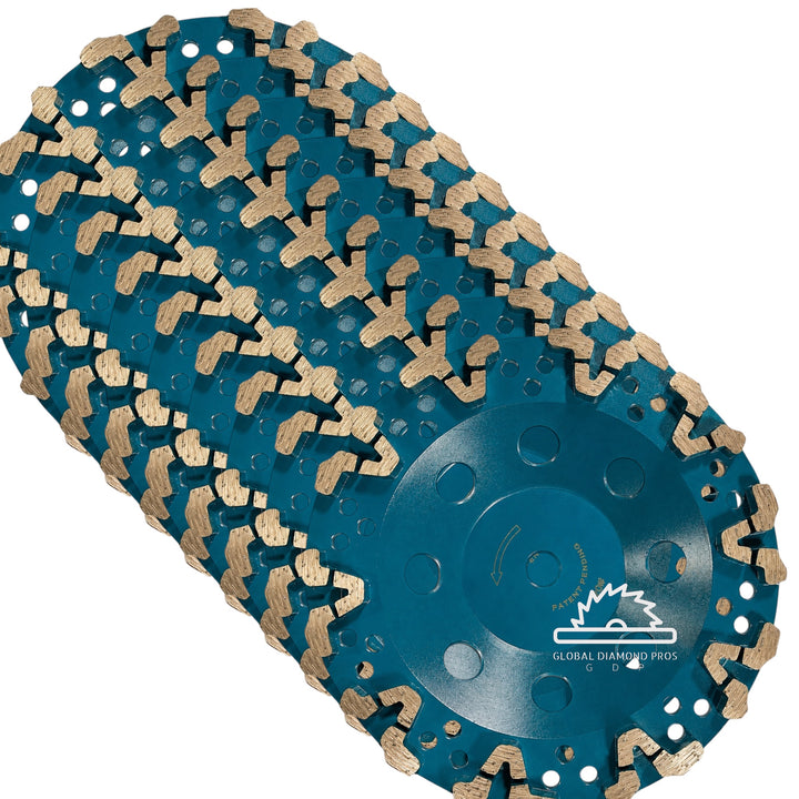  V-Shape Diamond Cup Wheel 