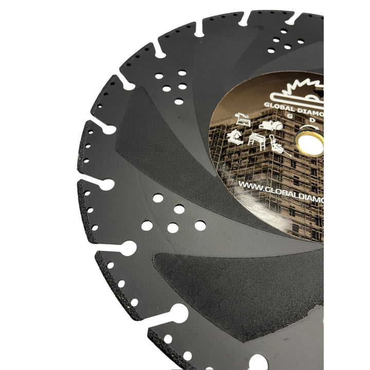 16” Fire Rescue Anycut Diamond Blade Solid Steel Saw Blade for Steel Cutting Ductile Iron Pipe - 16" Fire Safety Blade