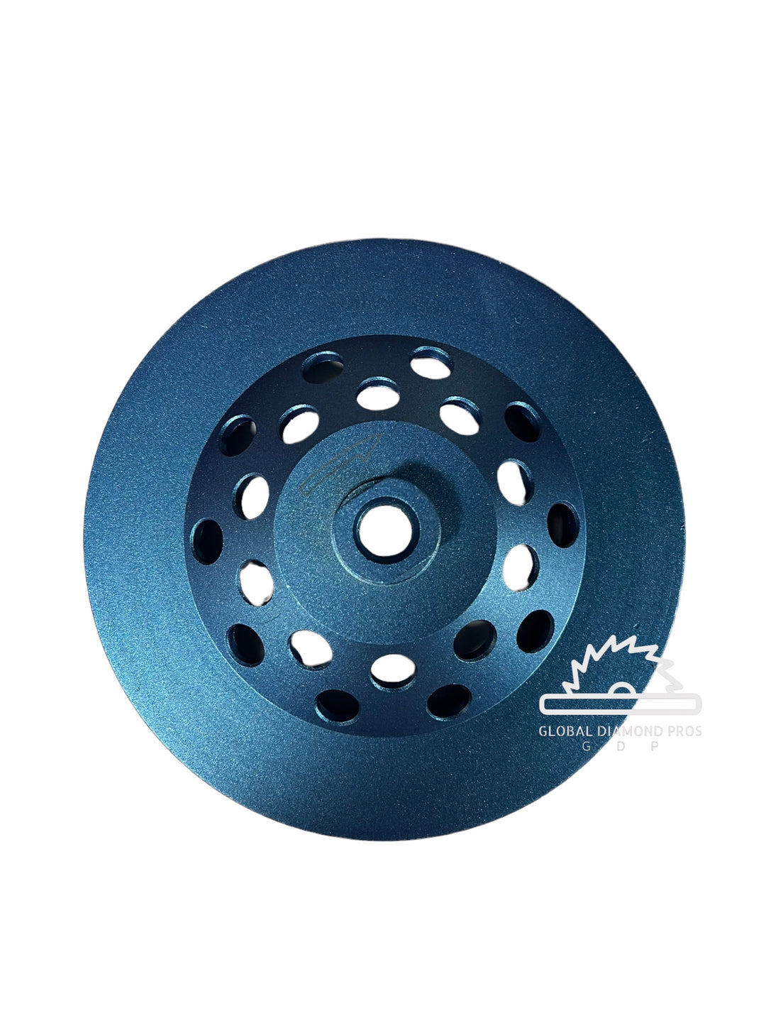 7” Premium Spiral Turbo Diamond Cup Wheel & Wrench Kit – 5/8”-11 Threaded Arbor for Concrete, Epoxy, Thinset & Coating Removal