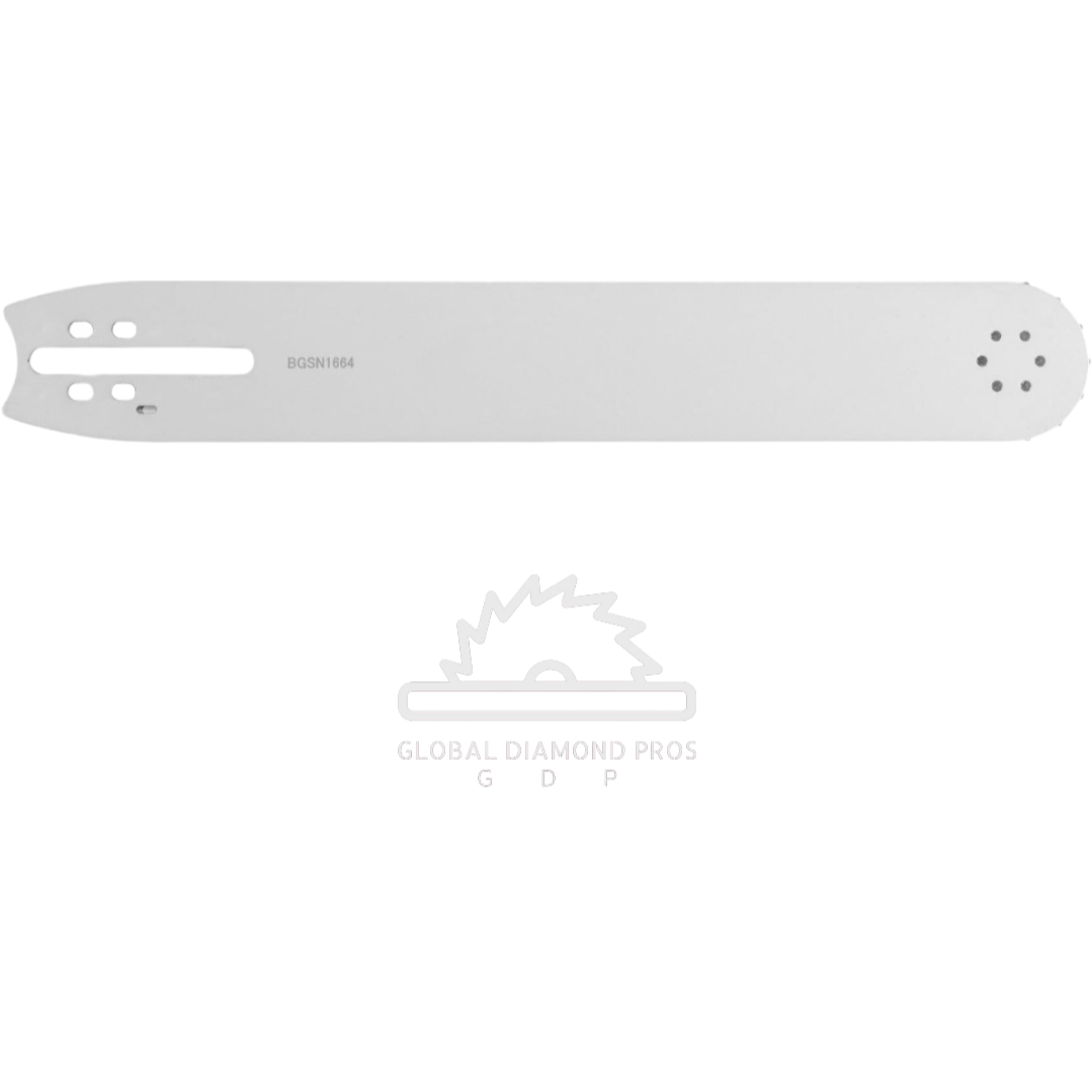 14" Guide Bar For Concrete Chainsaw Utility Pipe Chainsaw Fits ICS 680GC 613GC Gas Chainsaws