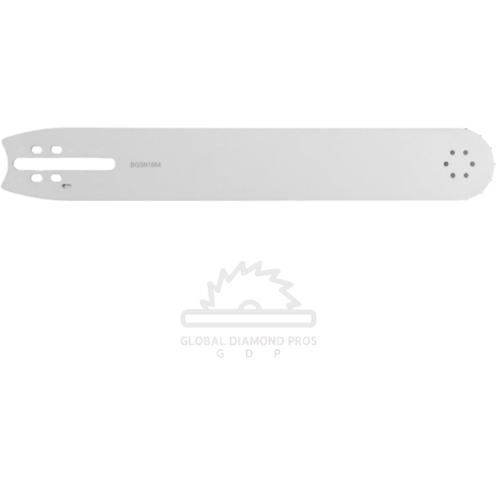 14" Guide Bar For Concrete Chainsaw Utility Pipe Chainsaw Fits ICS 680GC 613GC Gas Chainsaws