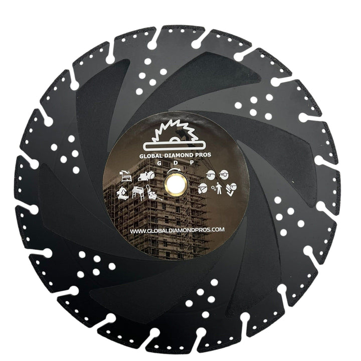 16” Fire Rescue Anycut Diamond Blade Solid Steel Saw Blade for Steel Cutting Ductile Iron Pipe - 16" Fire Safety Blade