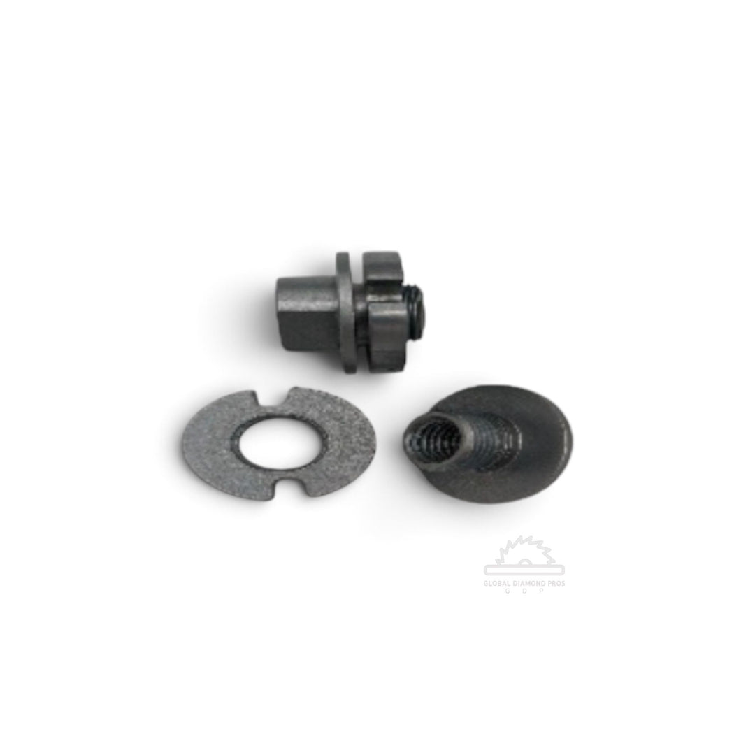 Universal Diamond Cup Wheel Nut & Bolt Set – Converts 7/8"-5/8" Arbor to 5/8"-11 Thread Adapter