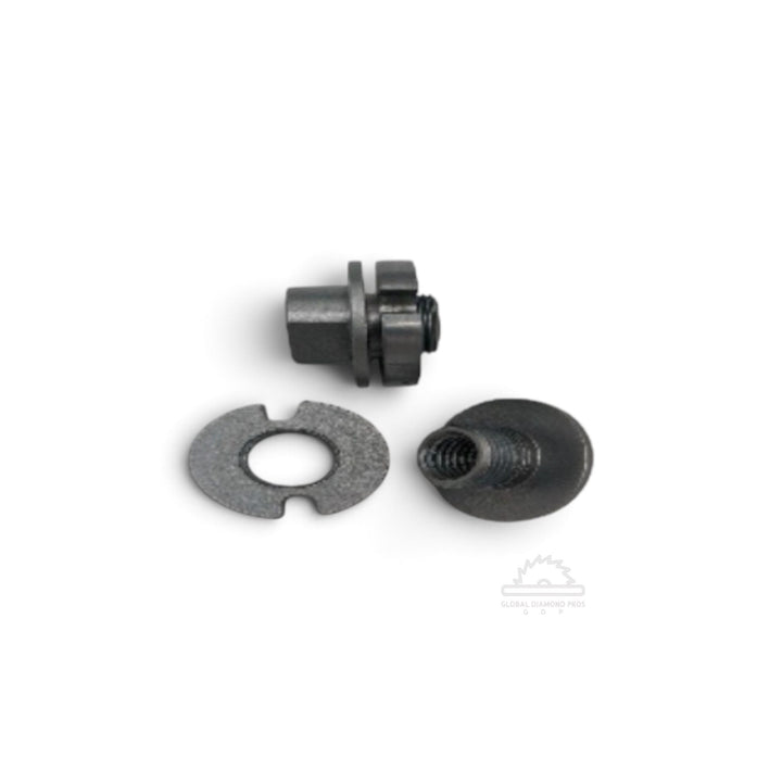 Universal Diamond Cup Wheel Nut & Bolt Set – Converts 7/8"-5/8" Arbor to 5/8"-11 Thread Adapter