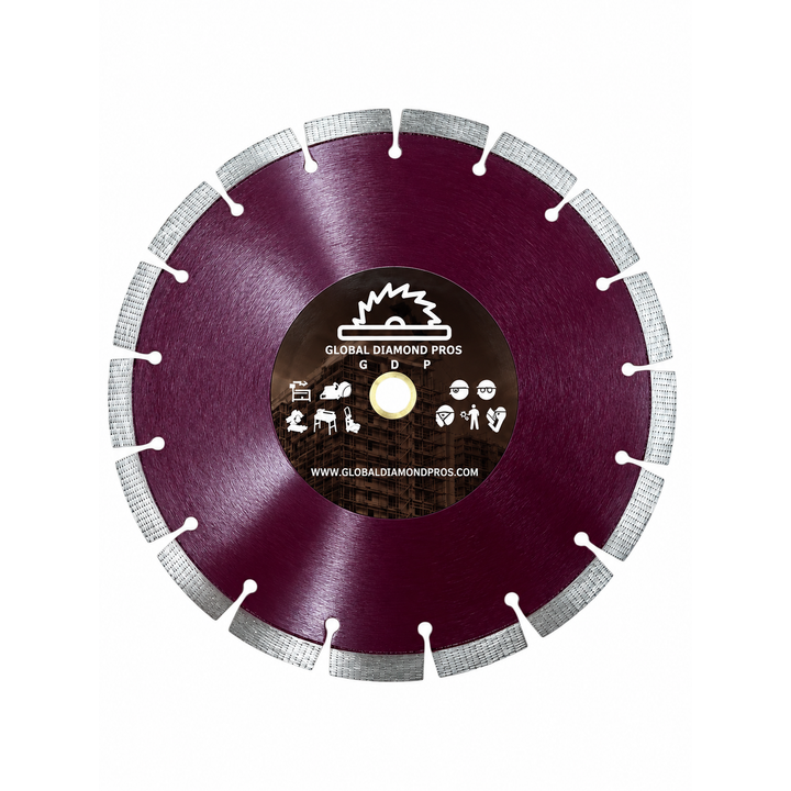 10" Early Entry Diamond Blade - Gorilla GSB-EE-10-095 - Purple - 2 Pack