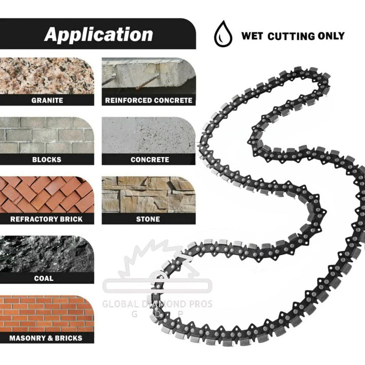 15" Diamond Chain & 15” Guide-Bar Bundle for CSE12 (3/8" pitch) DCCC5013PG-15 100091-15