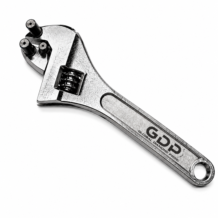 7" Turbo Diamond Cup Wheel + Wrench Kit for Concrete Grinding | 5/8"-11 Thread | Epoxy, Glue & Coating Removal