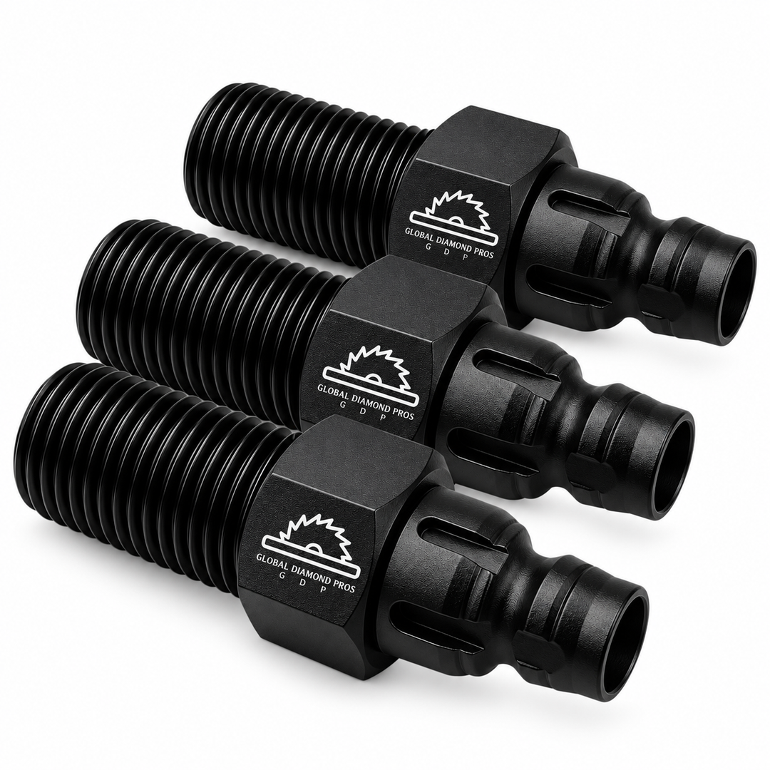 Hilti Core Drill Adapter-Quick Disconnect 6 Slot to 1-1/4"-7 Male Thread - 5 Pack