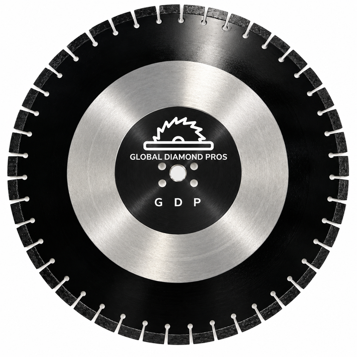 Professional Combination Diamond Saw Blade for Asphalt Over Concrete Slab Saw Walk Behind Asphalt Overlay Diamond Blade 26" 30" 36"