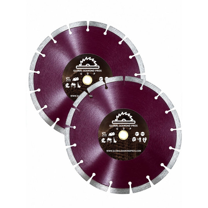 10" Early Entry Diamond Blade - Gorilla GSB-EE-10-095 - Purple - 2 Pack