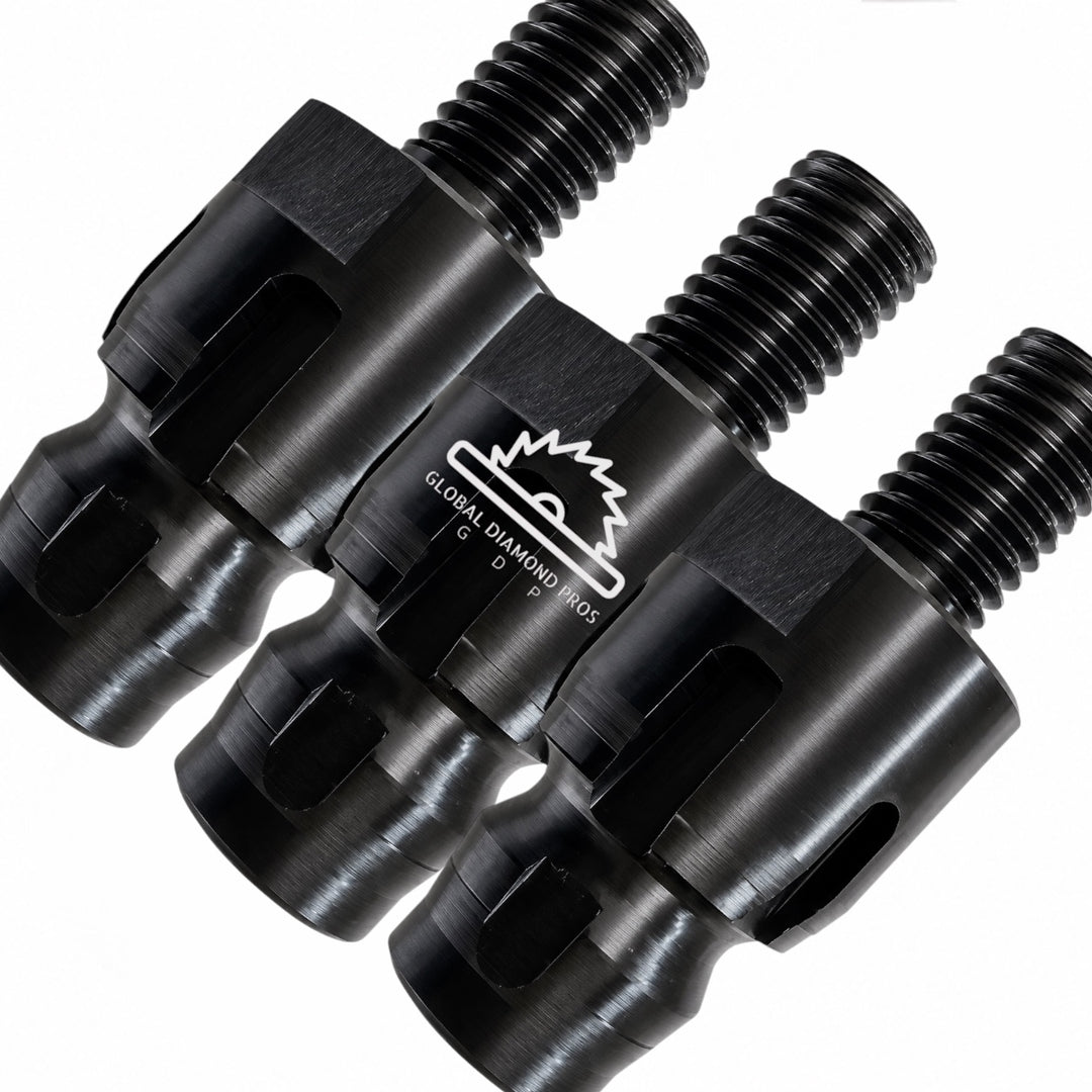 Hilti Core Drill Adapter, 6-SLOT (Quick Release) to Male 5/8" - 11 Threads