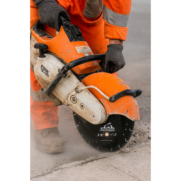 14” Anycut Diamond Blade Solid Steel Saw Blade for Fire Rescue Steel Ductile Iron Pipe - 3 Pack