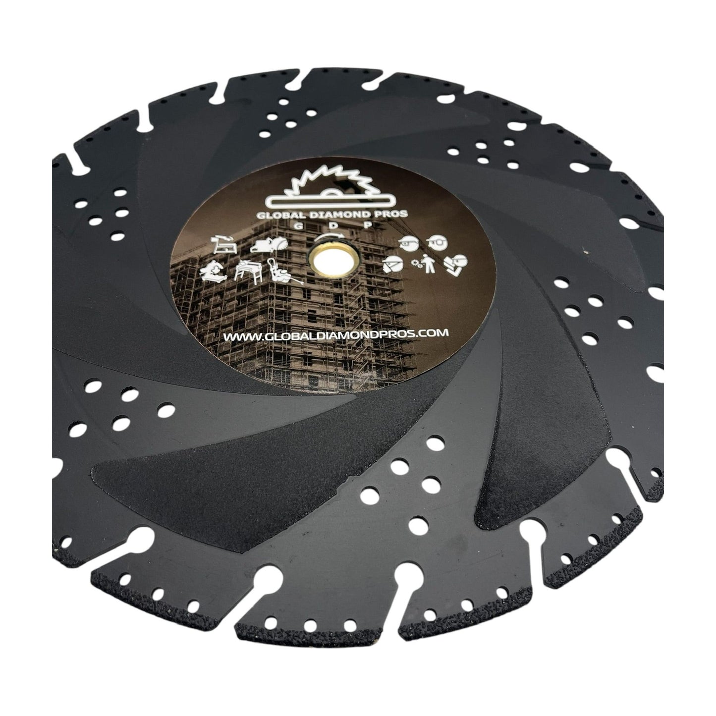 14” Fire Rescue Anycut Diamond Blade Solid Steel Saw Blade for Steel Cutting Ductile Iron Pipe - 14" Fire Safety Blade