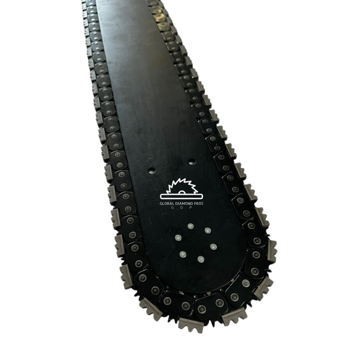 Diamond chainsaws and chains ics crosslink