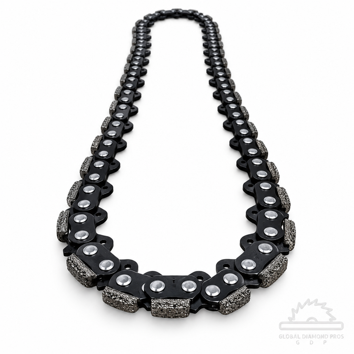 16" Utility Pipe Cutting Chain - Ductile Iron Chain - Fits 16" ICS Ductile Iron Chain