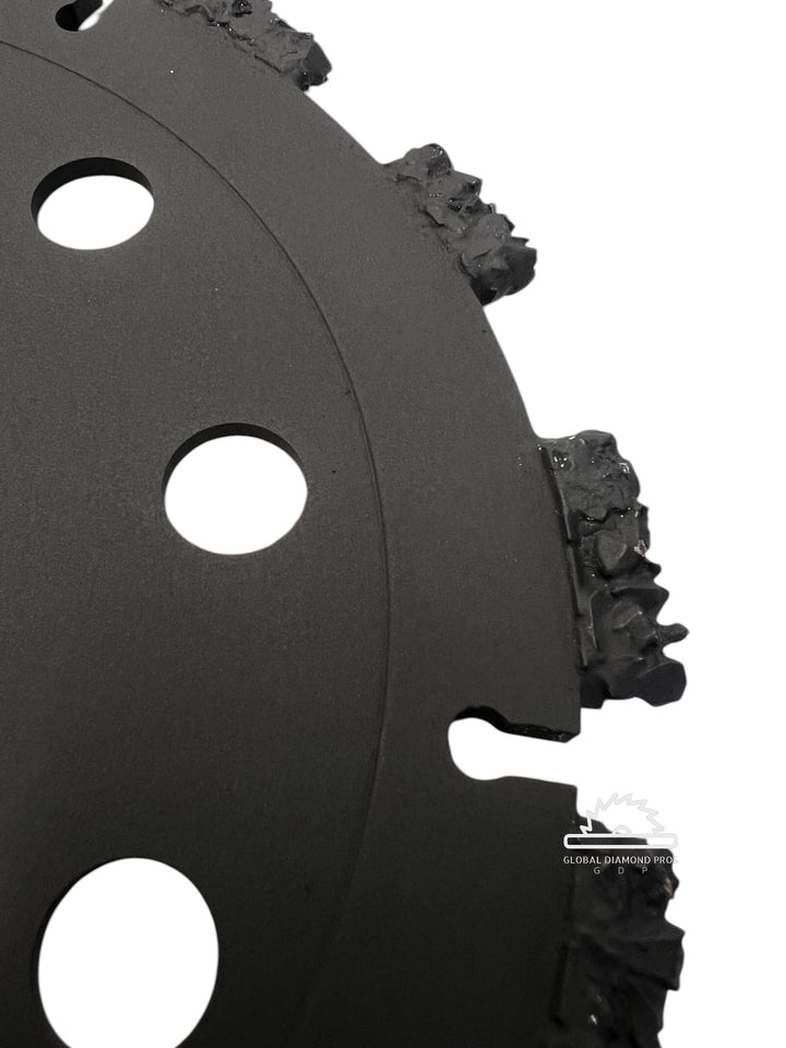 9" Tungsten Carbide Diamond Saw Blade for Demolition, Fire Rescue Applications, Breaching, Cut All Saw Blade - 3 Pack