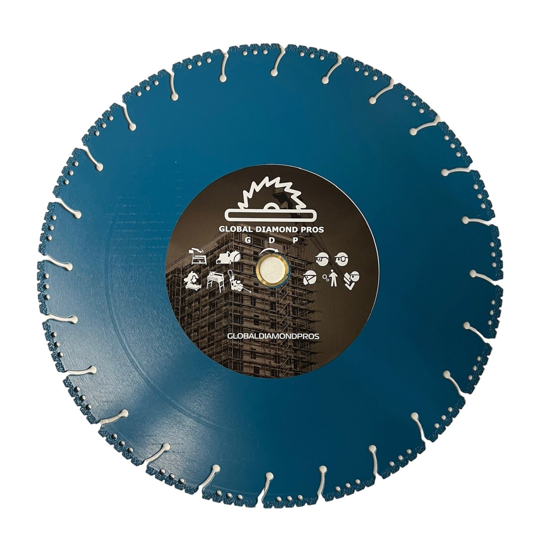14" All Cut Fire Rescue Diamond Blade Cut All Safety Steel Cutting Demolition Diamond Saw Blade