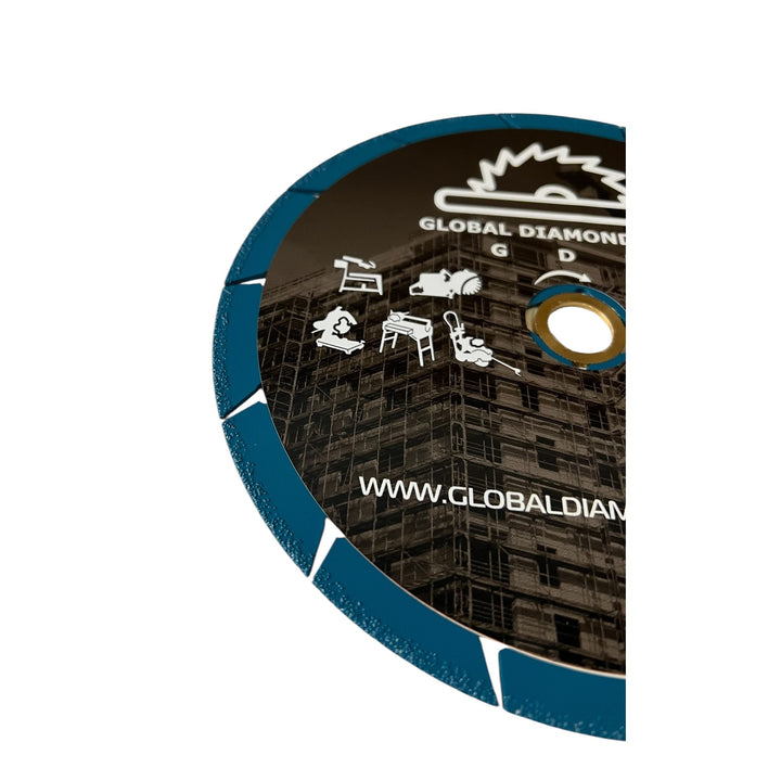 7” Multi-Material Diamond Blade
