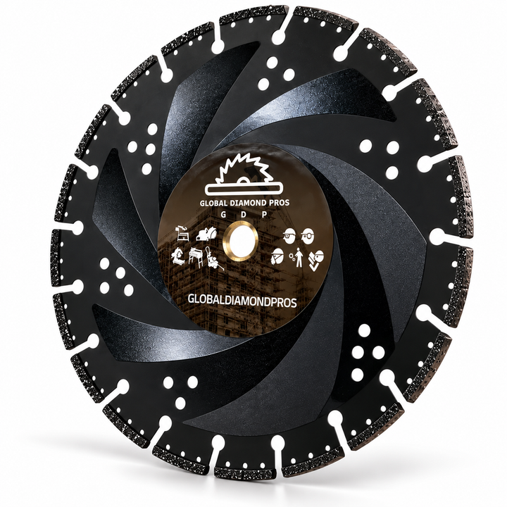 16” Fire Rescue Anycut Diamond Blade Solid Steel Saw Blade for Steel Cutting Ductile Iron Pipe - 16" Fire Safety Blade