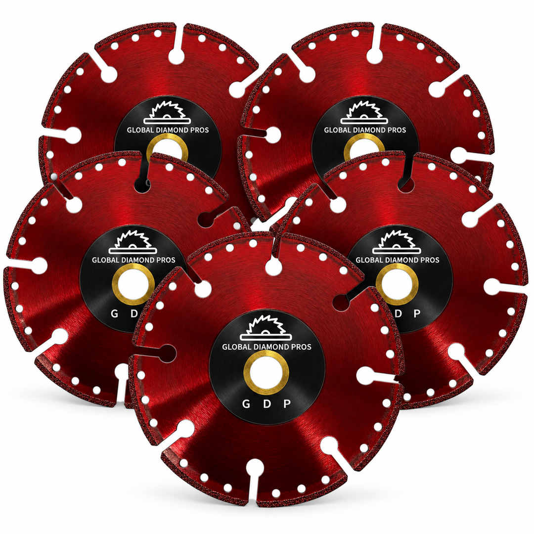 3” All-Cut Battery Fire Rescue Diamond Blade Safety All Cut Demolition Diamond Saw Blade Cordless Cut Off Saw Fire Safety Blade - 3 Pack