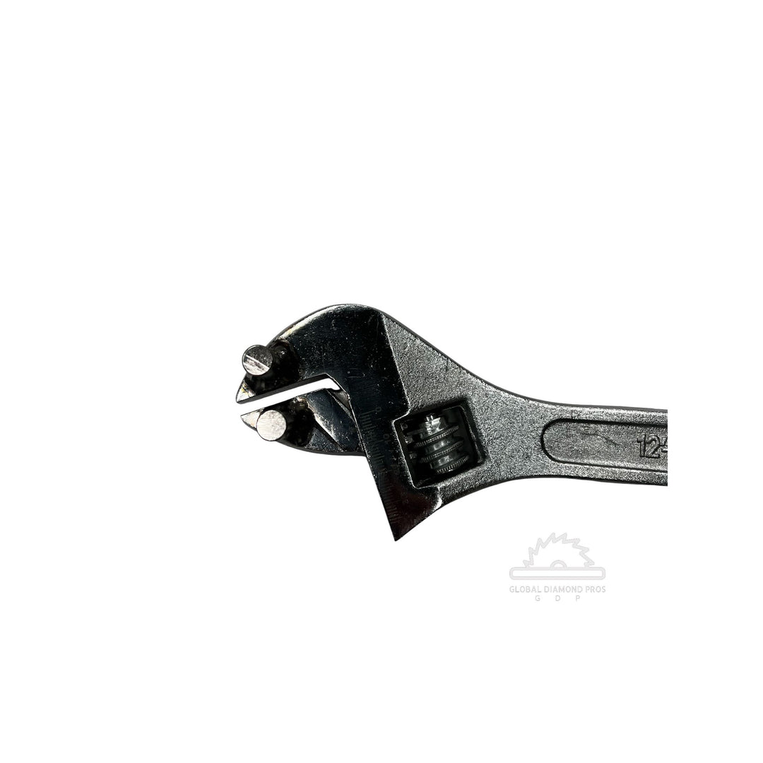 7” Premium S Segment Diamond Cup Wheel + Cup Wheel Wrench Kit Combo