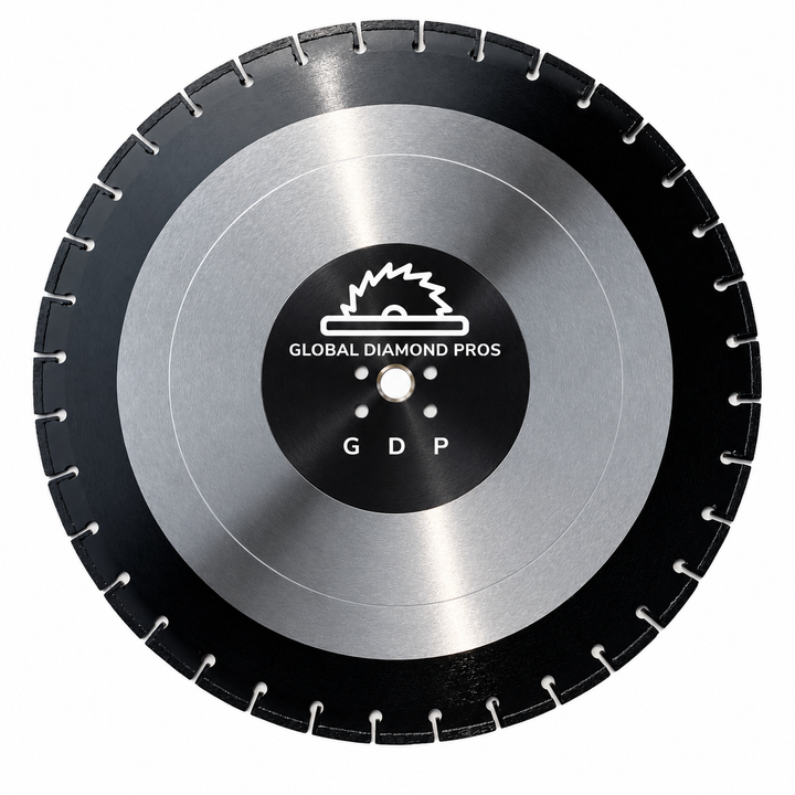Asphalt Diamond Blade for Asphalt Cutting Slab Saw Walk Behind Professional Diamond Blades - 26” 30” 36” - 3 Pack