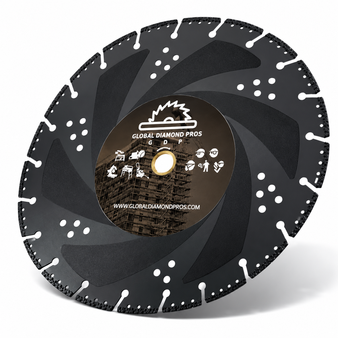 14” Fire Rescue Anycut Diamond Blade Solid Steel Saw Blade for Steel Cutting Ductile Iron Pipe - 14" Fire Safety Blade