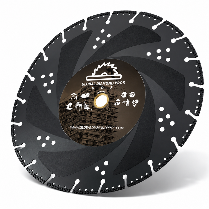 14” Fire Rescue Anycut Diamond Blade Solid Steel Saw Blade for Steel Cutting Ductile Iron Pipe - 14" Fire Safety Blade