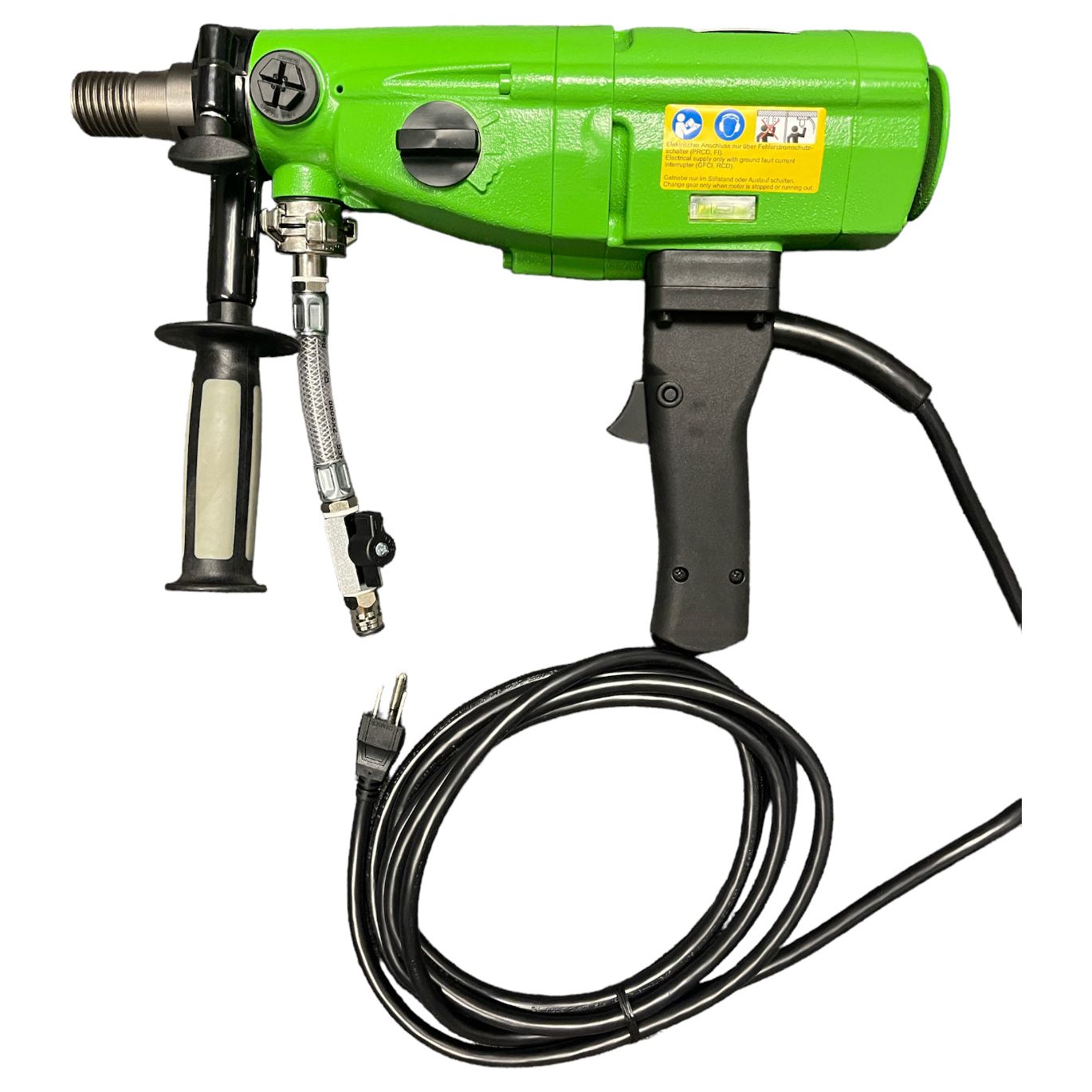 Weka DK13 Core Drill - Hand Held Core Drill - Dr. Schulze DDM160 Core Drill Motor -3 Speed - Wet / Dry Drilling -  115V 15A - DK16 Core Drill