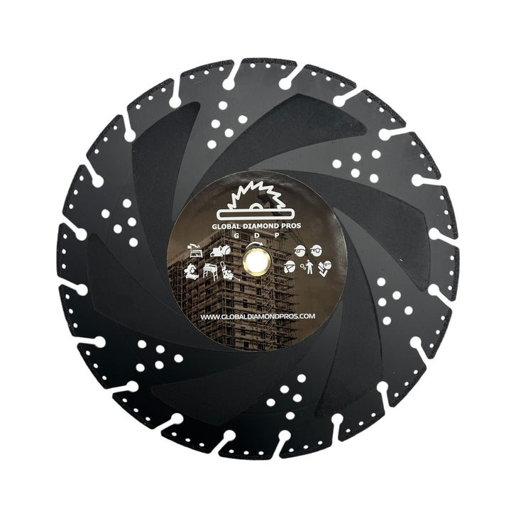 16” Fire Rescue Anycut Diamond Blade Solid Steel Saw Blade for Steel Cutting Ductile Iron Pipe - 16" Fire Safety Blade