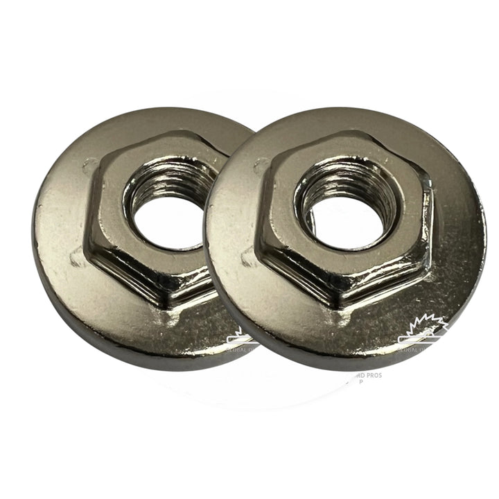 Angle Grinder Quick-Change Hex Nut Set – M10 Thread Locking Nut Replacement 2 Pack