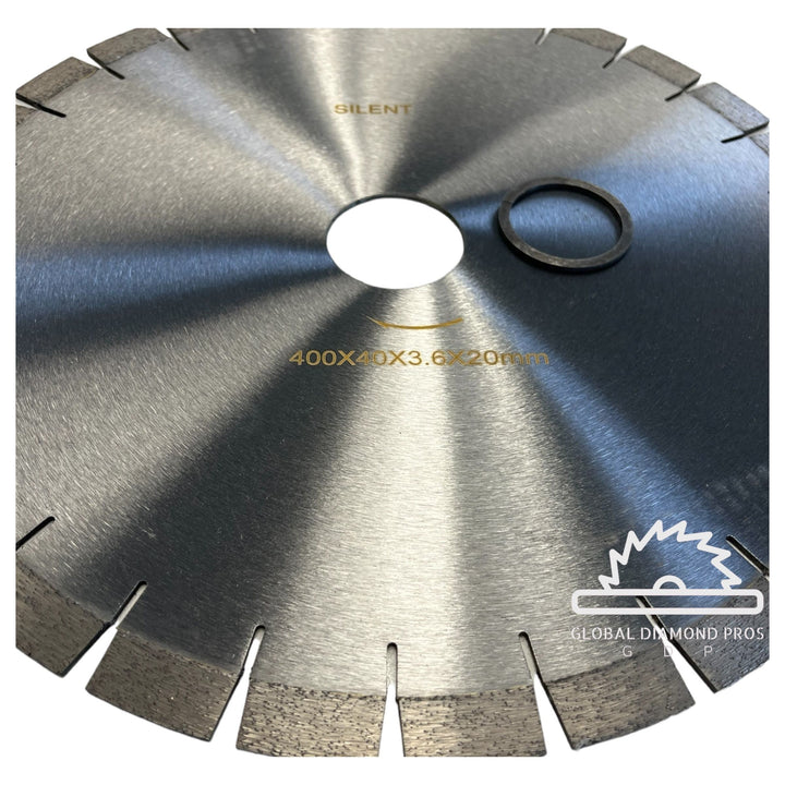 Bridge Saw Blades -  16” Silent Core Diamond Blade for Granite & Quartz Blade