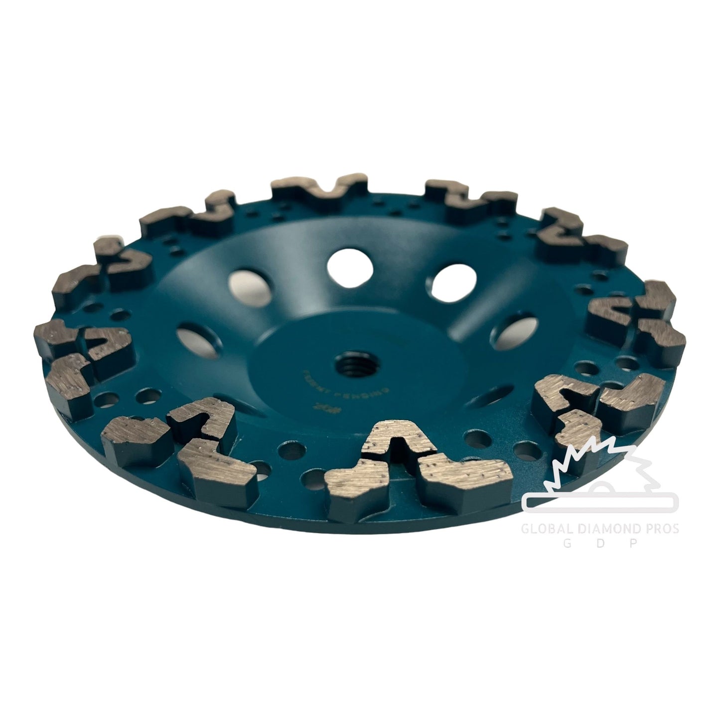 7” Ultra Pro Grinding Concrete Cup Wheel #20 Ultra Supreme Segment for Epoxy Paint Heavy Removal