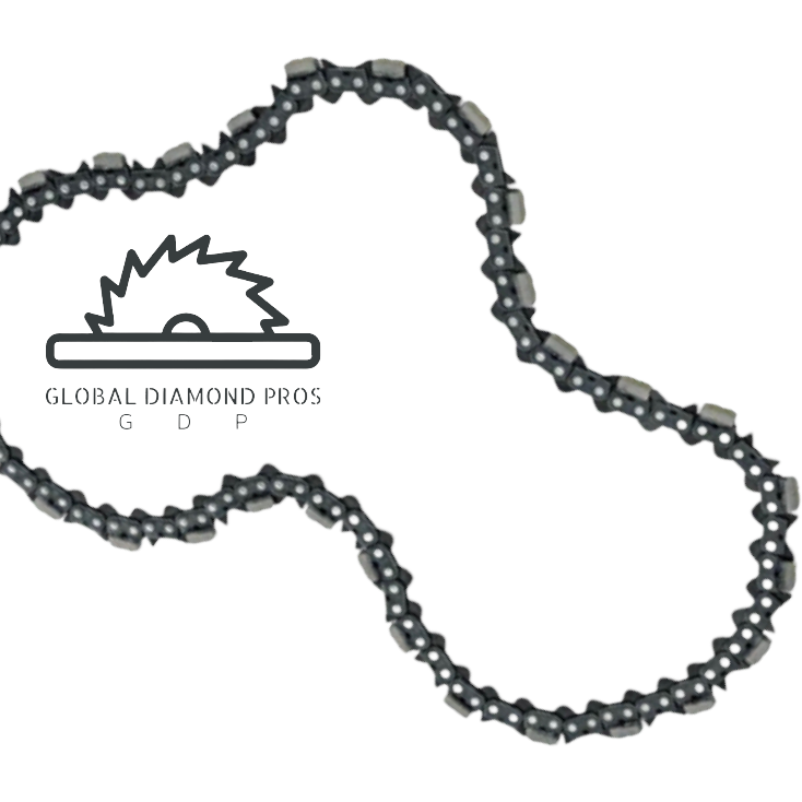 14" ICS 680 613 GC Diamond Chain for Concrete Diamond Chain & Guidebar Package