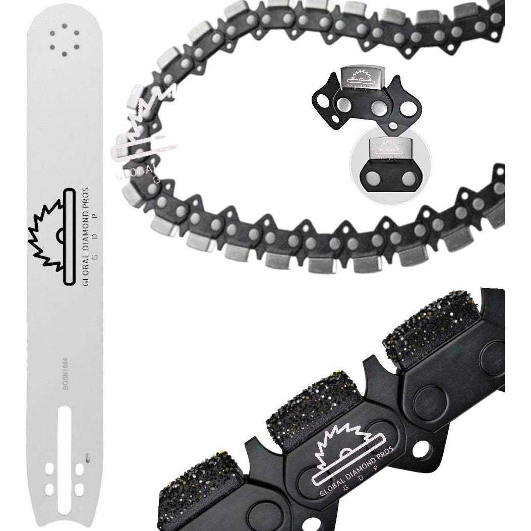 Stihl Rockboss GS461 Diamond Chain Combo Pack - 18” Diamond Chain & Guide Bar Package Stihl Rockboss Chainsaw - Drive Sprocket Included