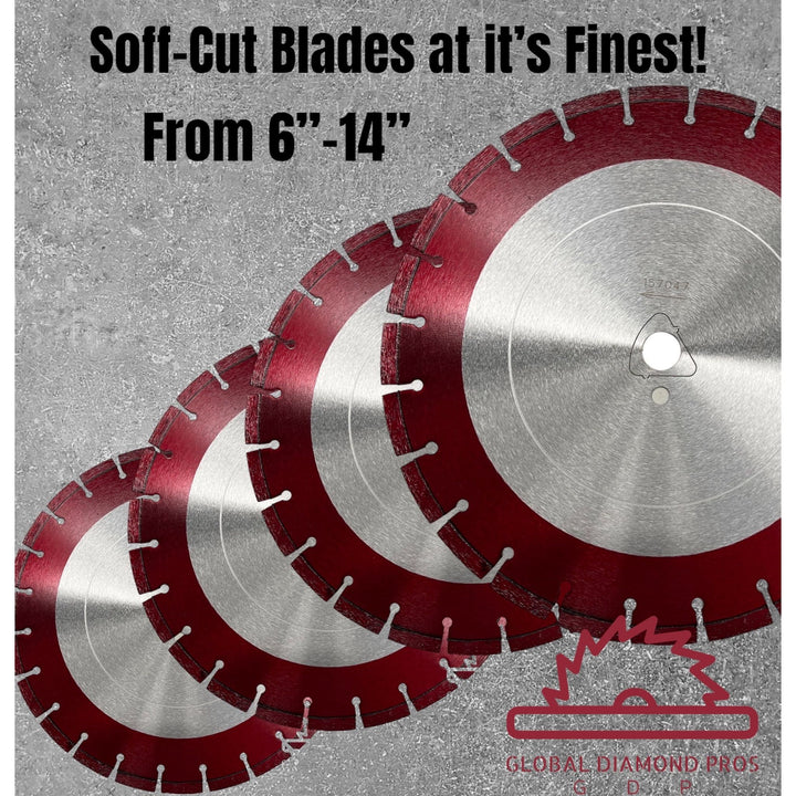 Soffcut diamond blades