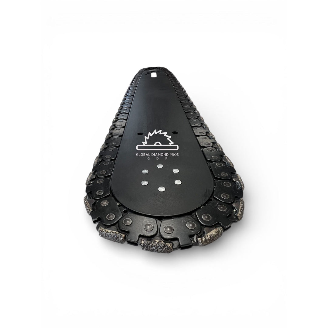 Utility Pipe Cutting Chain - Ductile Iron Chain - Fits 16" ICS Ductile Iron Chain Husqvarna FR3