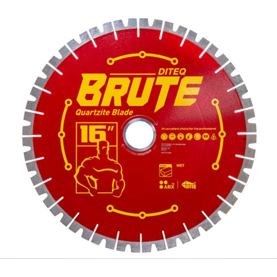 16" Quartzite Bridgesaw Blade - S51Q ARIX Bridgesaw Blade - Quartzite Stone