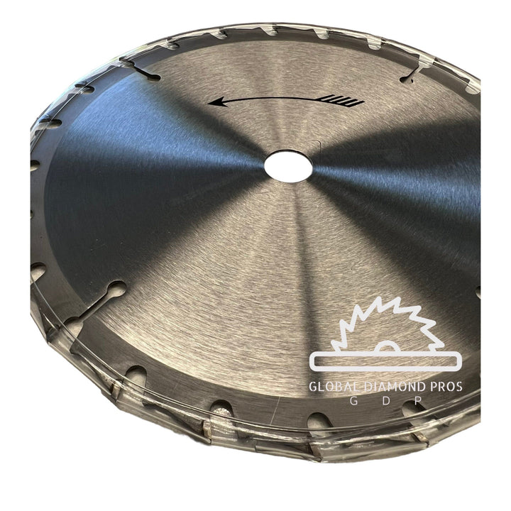 7”-1/4" Circular Saw Blade 24 Teeth For Cutting Wood Metals Pipe Aluminum 5/8" Arbor