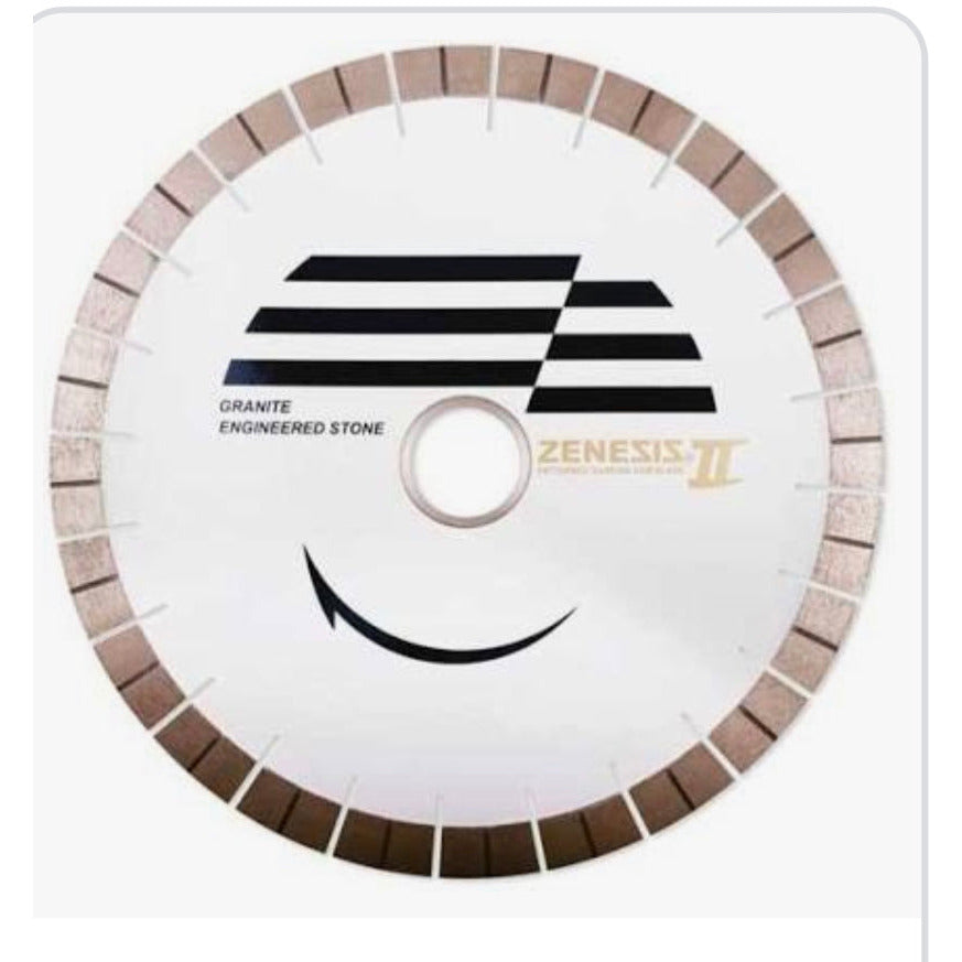 16” Zenesis White Version 2 for Engineered Quartz Granite